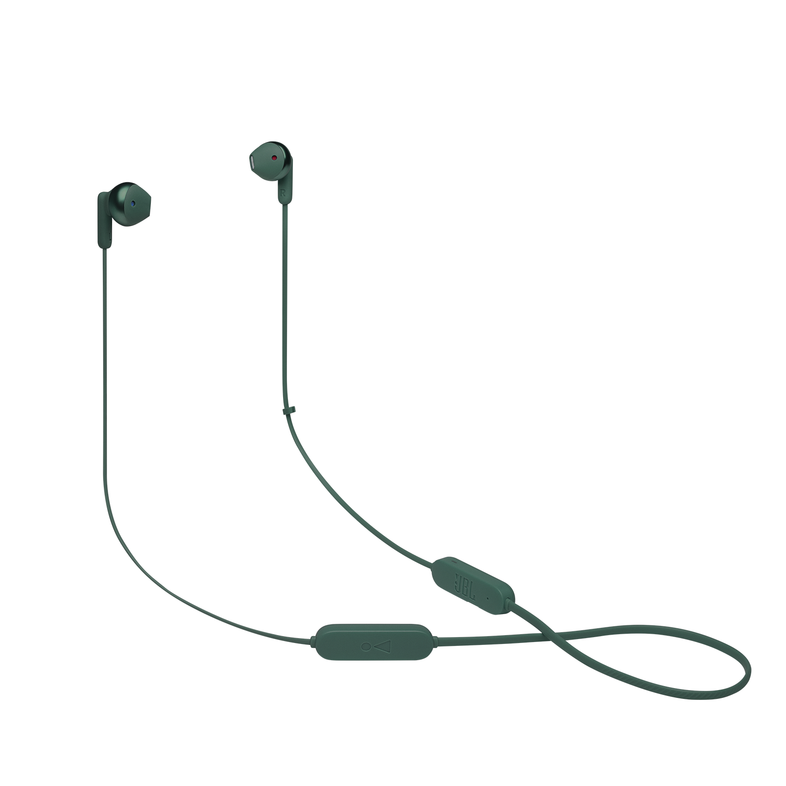 JBL Tune 215BT - Green - Wireless Earbud headphones - Hero